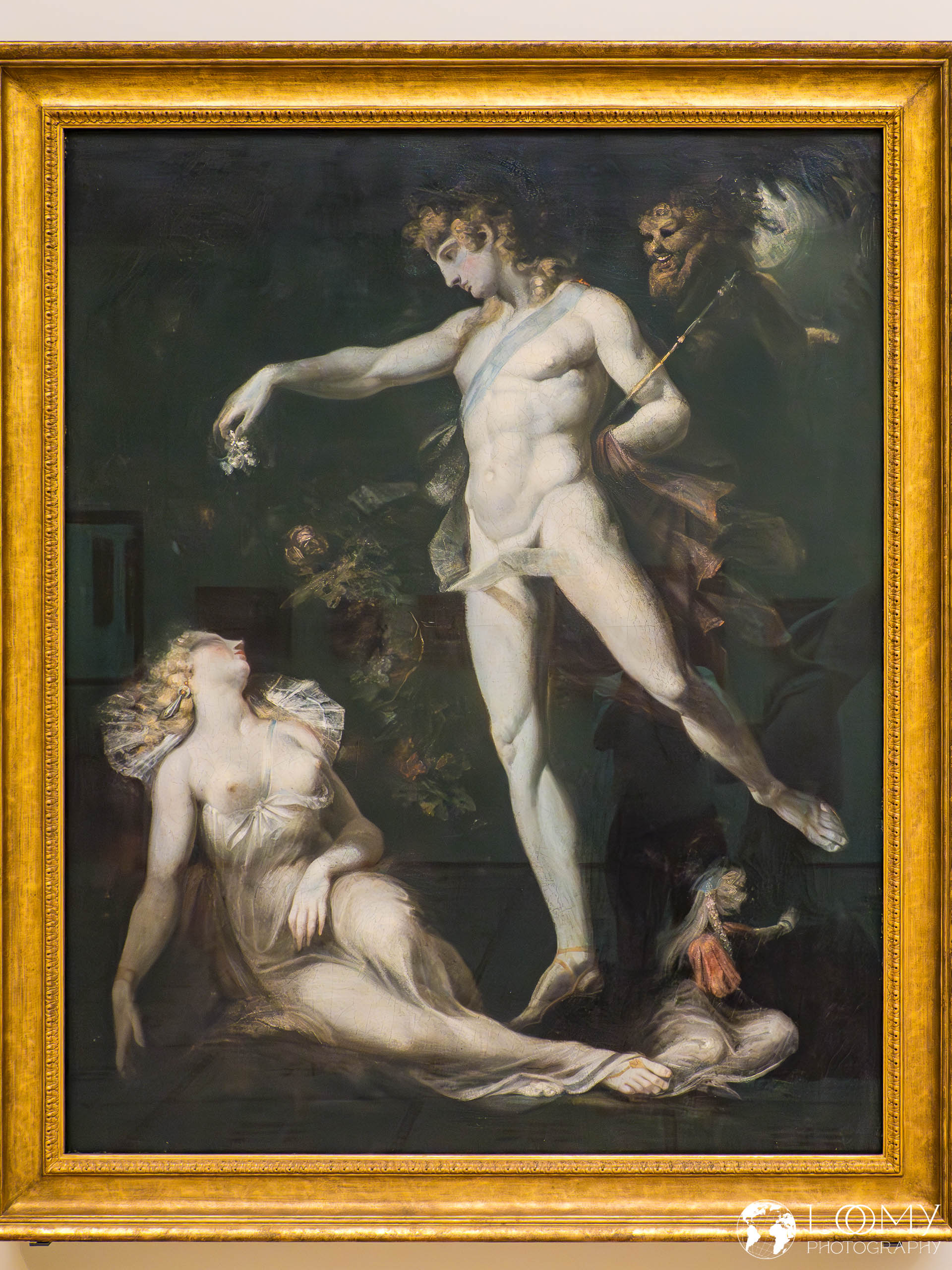 Oberon träufelt Blumensaft in die Augen der schlafenden Titania, 1793/4