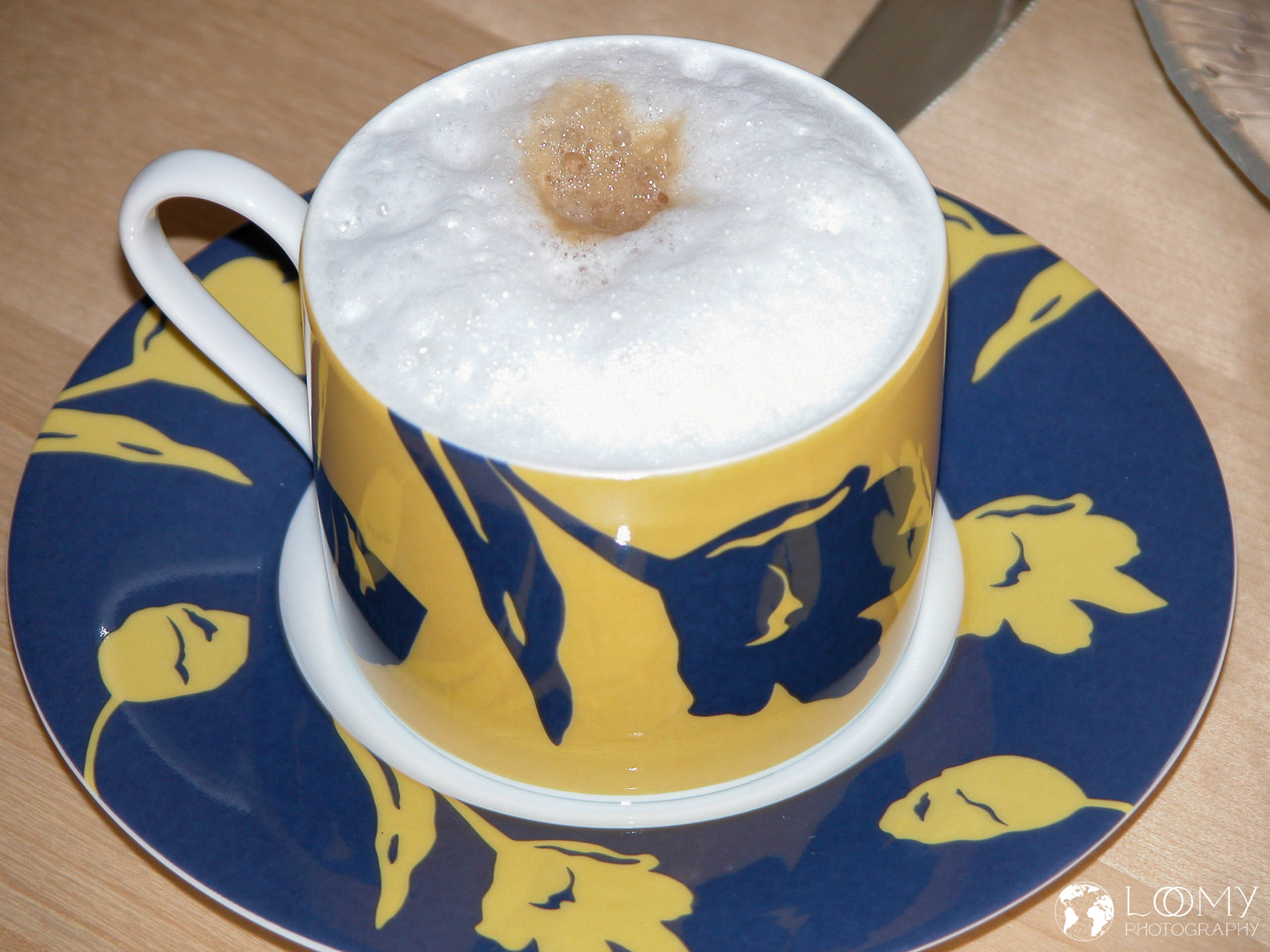 Sandras gelungener Cappuccino