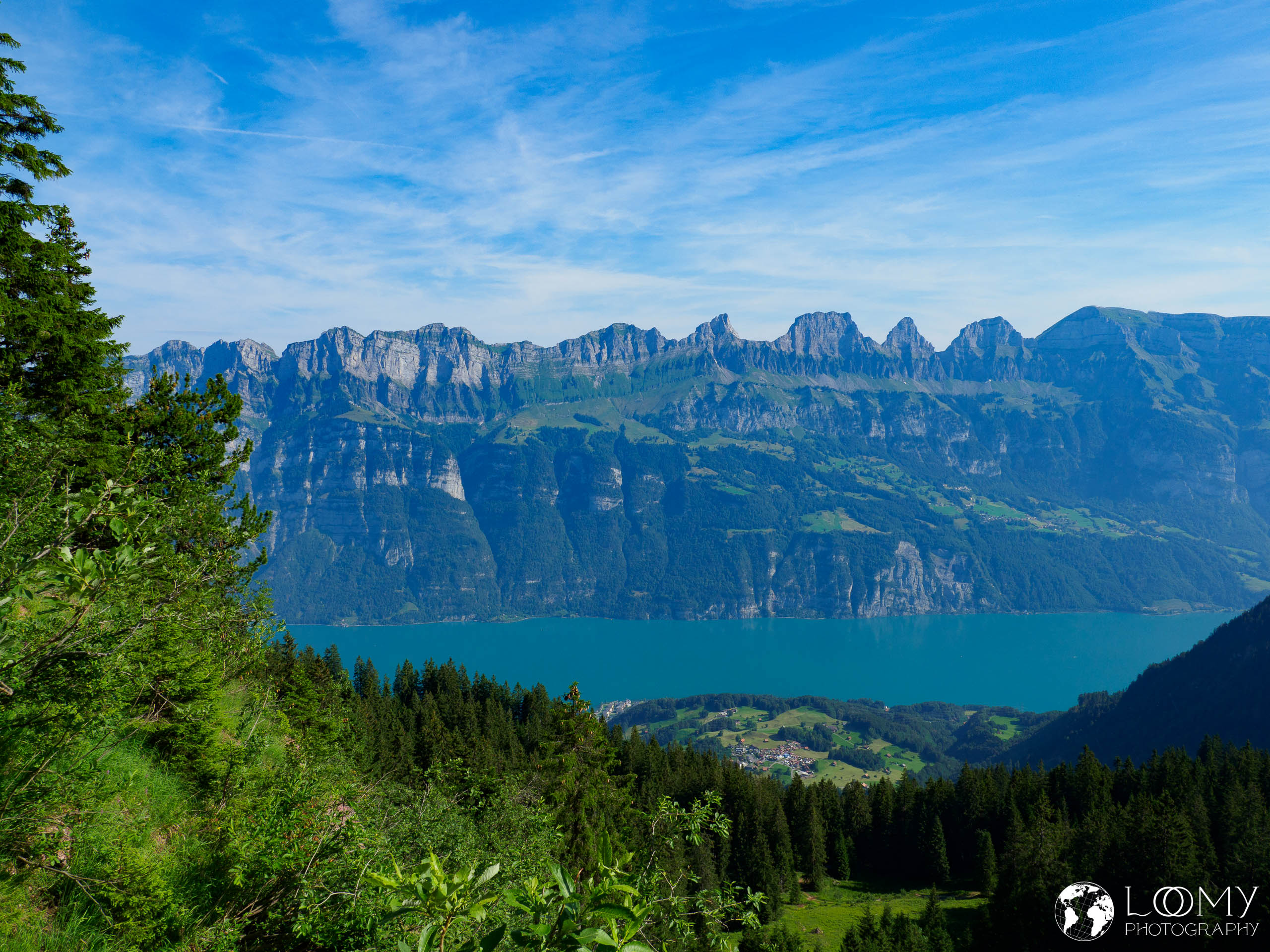 Walensee mit Churfirsten