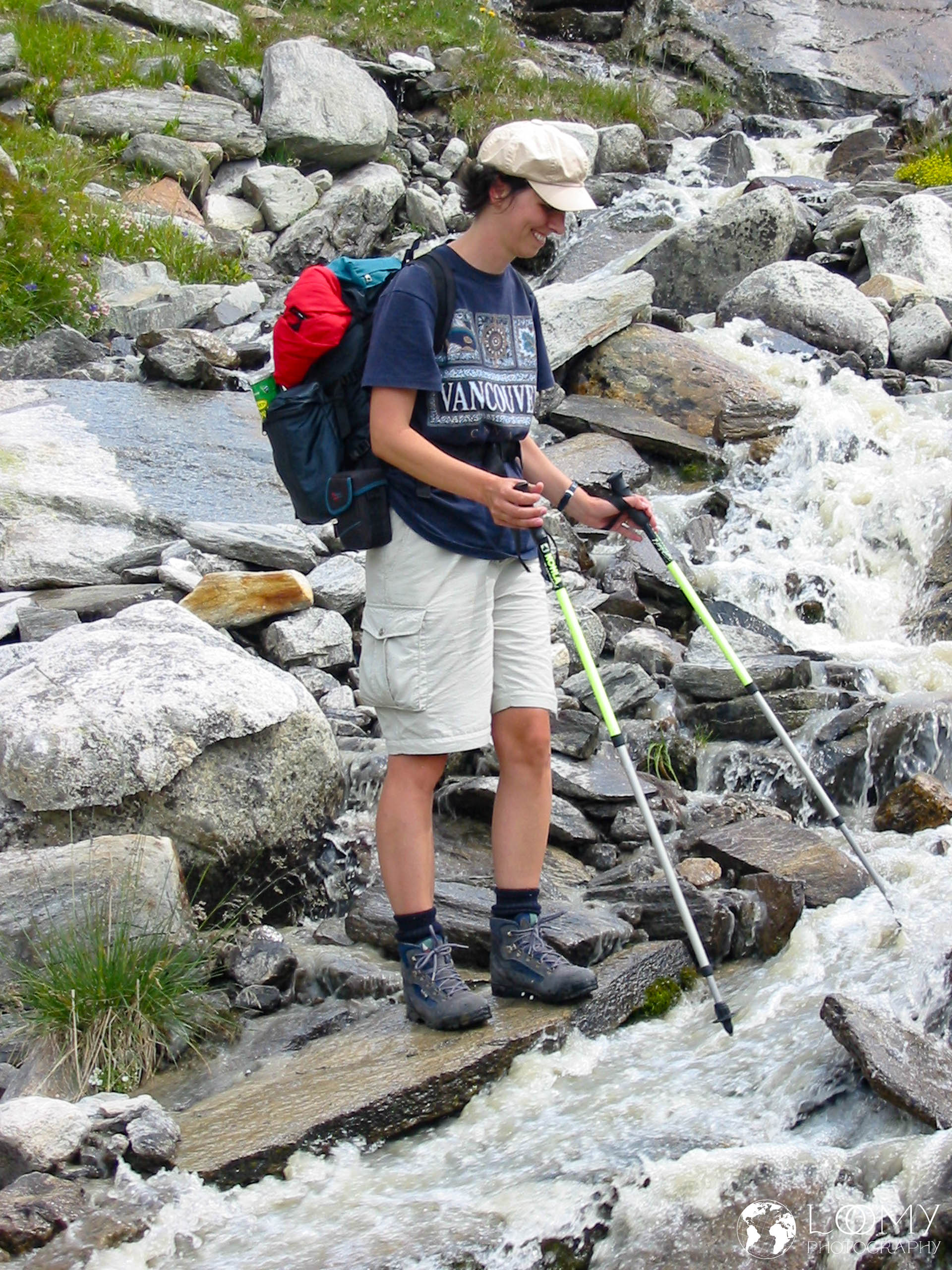 Reinhild bei Flussquerung