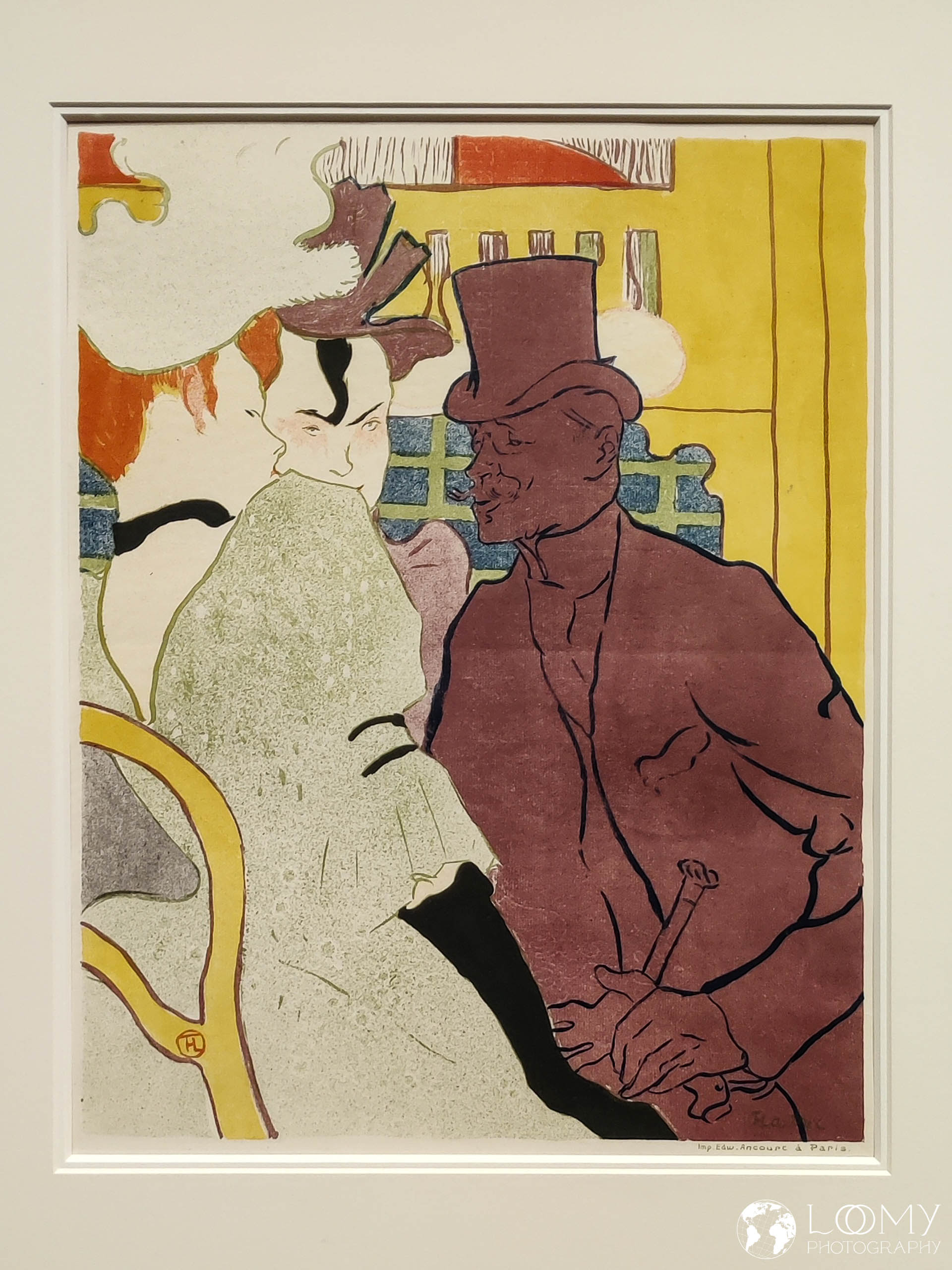 Der Engländer im Moulin Rouge, 1892