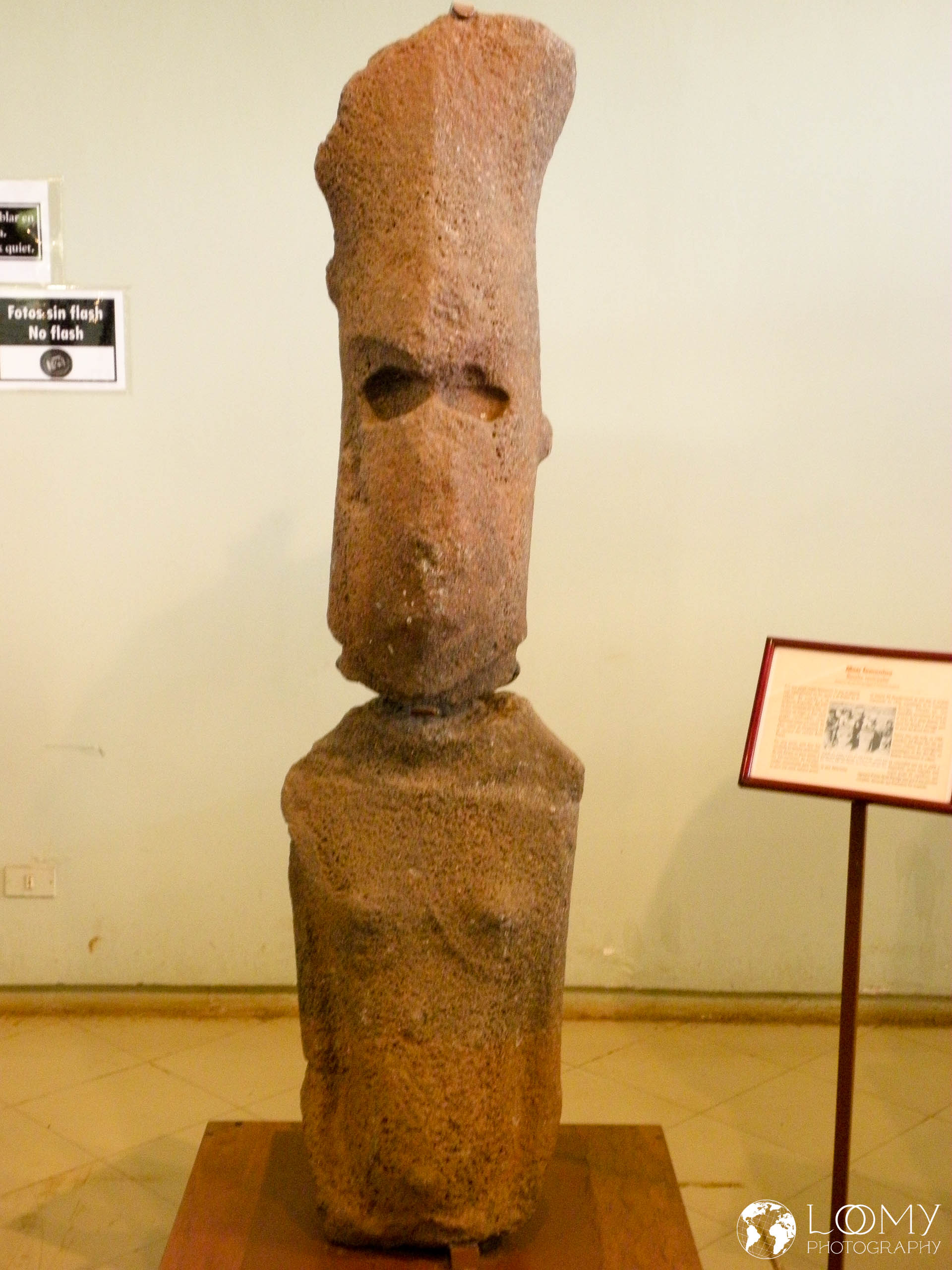 Weiblicher Moai
