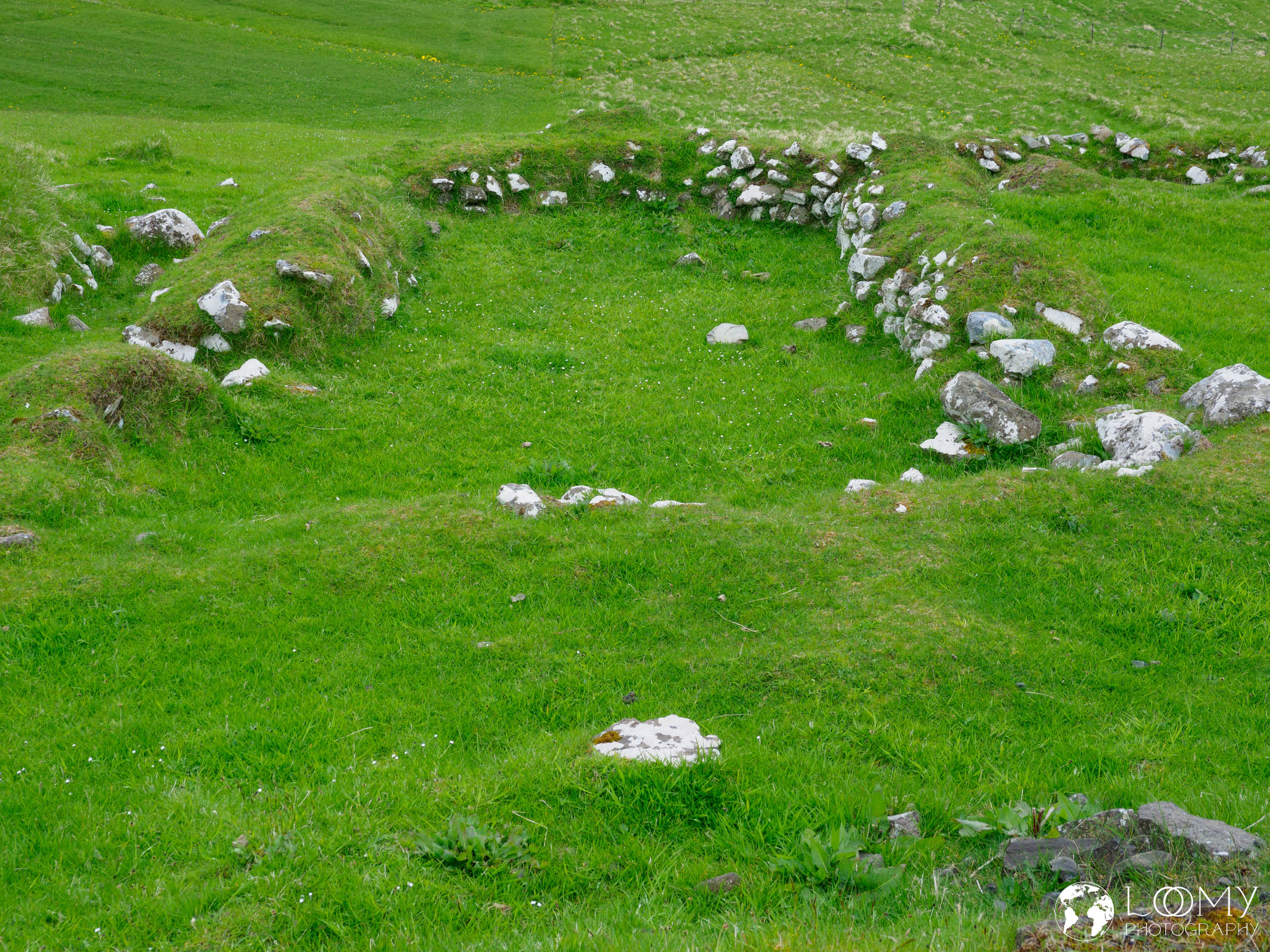 Dorf-Ruinen