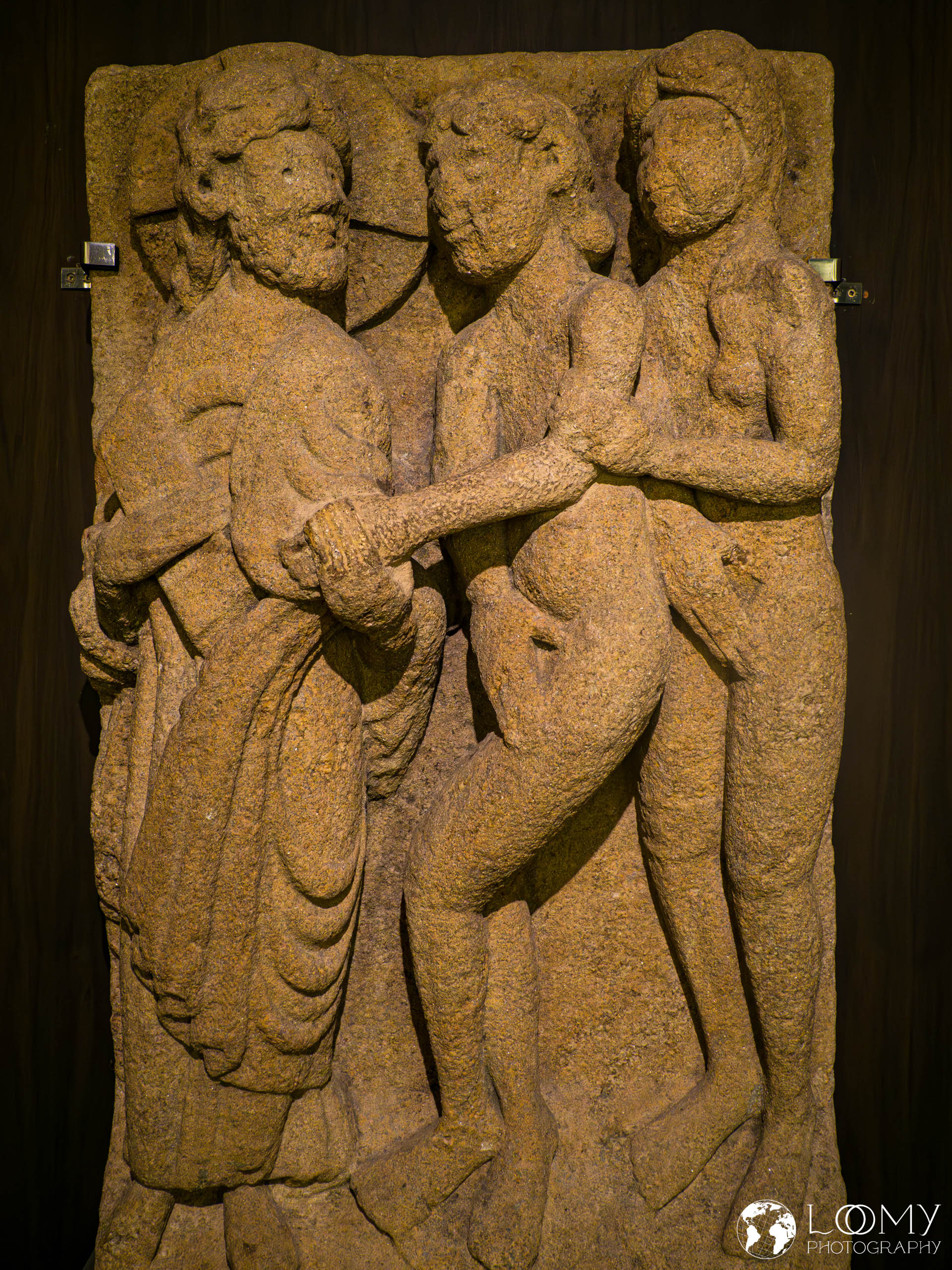 Puerta de las Platerias: Christus und die Ehebrecherin